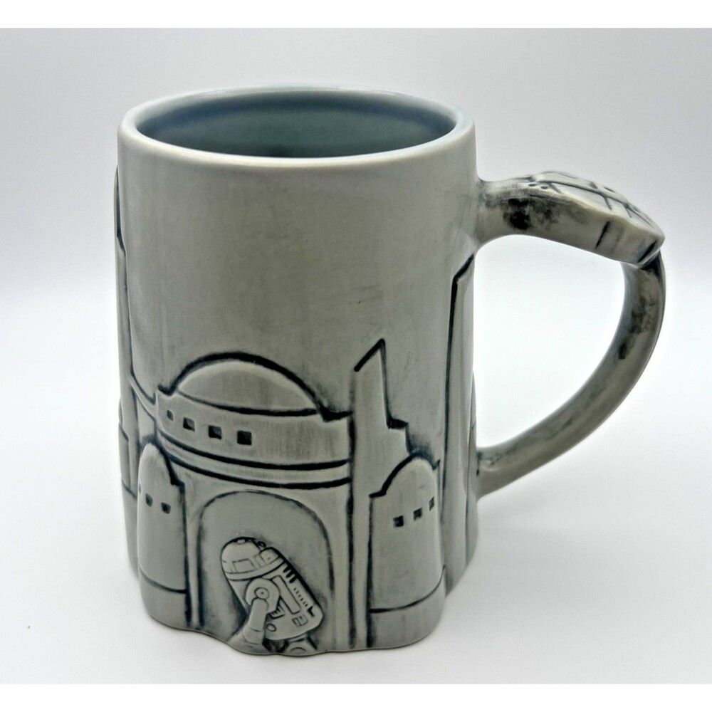 Disney Star Wars Galaxy's Edge R2D2 BATUU MILLENNIUM FALCON Coffee MUG Cup NEW